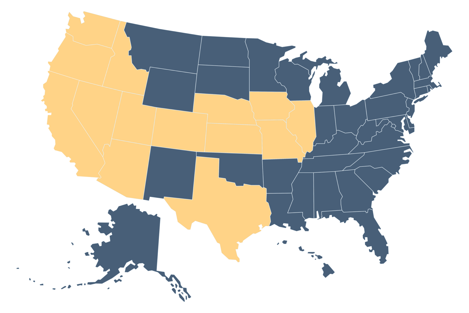 Vantage Capital Target Markets Map